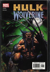 Hulk/Wolverine: 6 Hours #1 (2003) Wolverine
