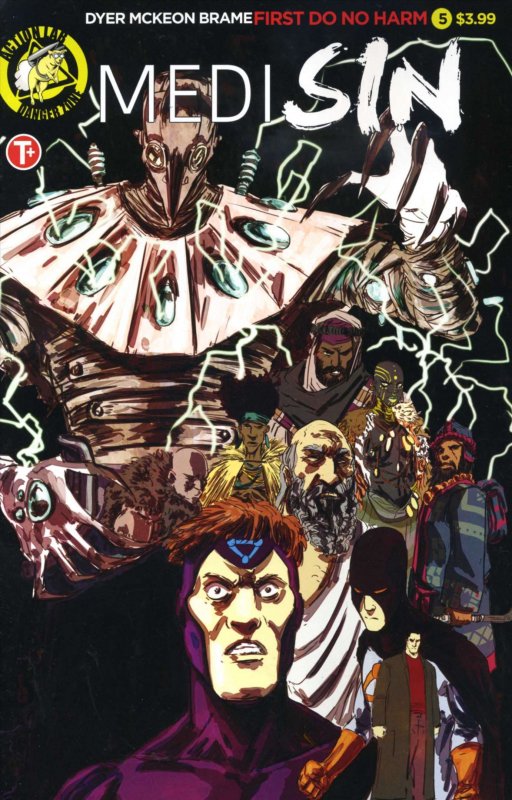 Medisin 5A VF/NM ; Action Lab Danger Zone Penultimate Issue Comic