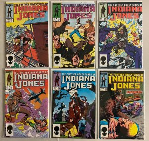 Further Adventures of Indiana Jones lot #1-30 Marvel (avg 6) 30 diff (1983-'85)