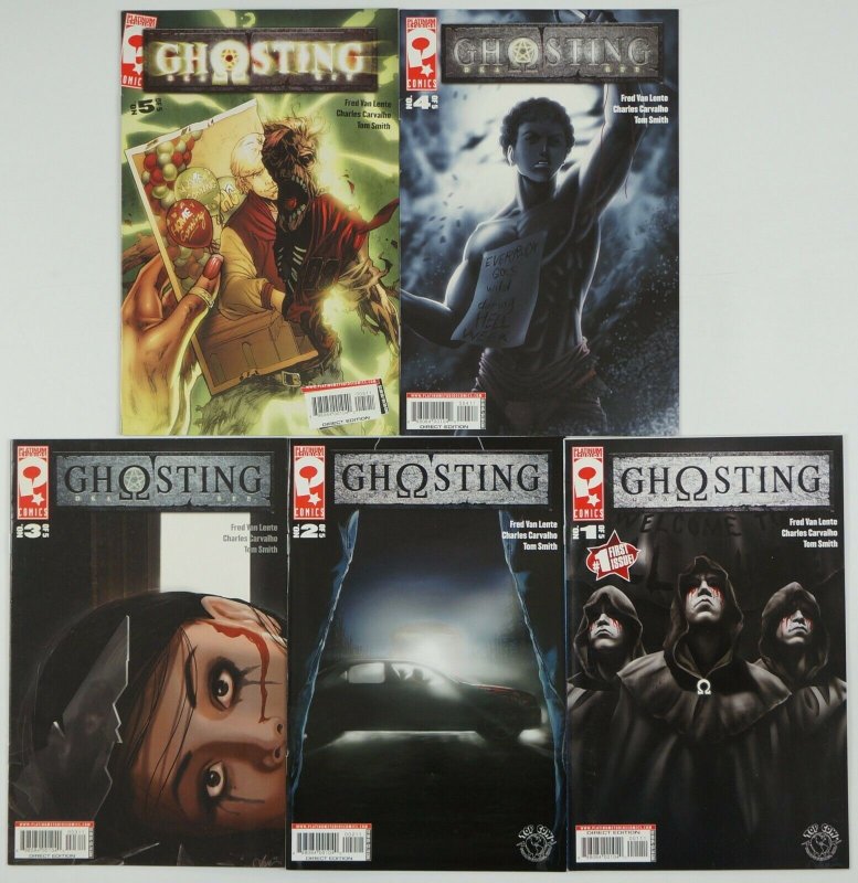 Ghosting #1-5 VF/NM complete series FRED VAN LENTE platinum studios top cow 2007