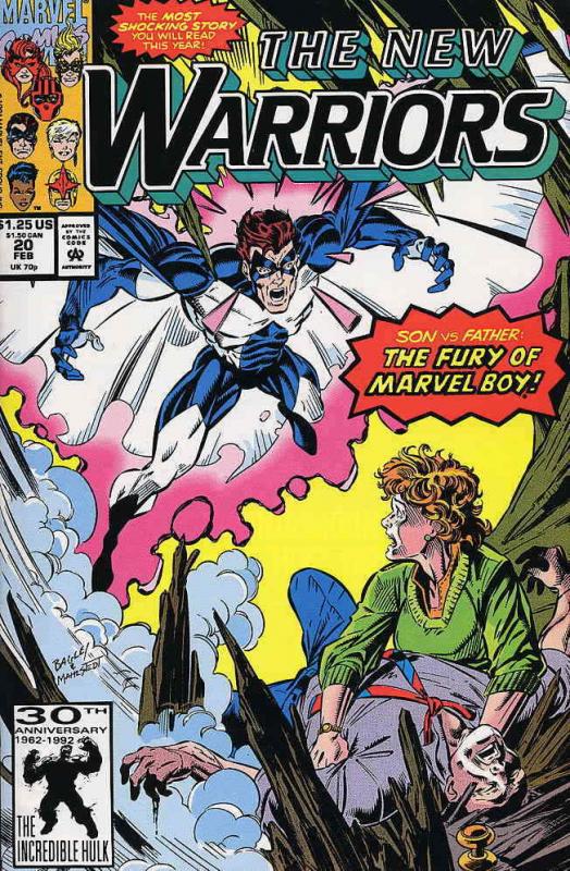 New Warriors, The #20 VF/NM; Marvel | save on shipping - details inside