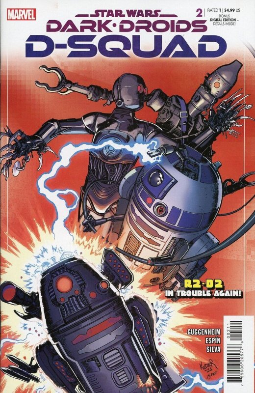 Star Wars Dark Droids D-Squad #2 Cover A Aaron Kuder Marvel Comics 2023 EB185