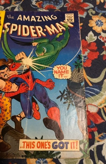 The Amazing Spider-Man #49 (1967)vulture/Kraven hunter low grade