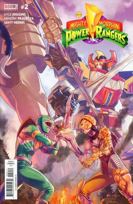 Mighty Morphin Power Rangers (5th Series) #2 FN ; Boom!
