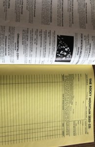 The Rocky Mountains seat Company 1987 catalog,64p