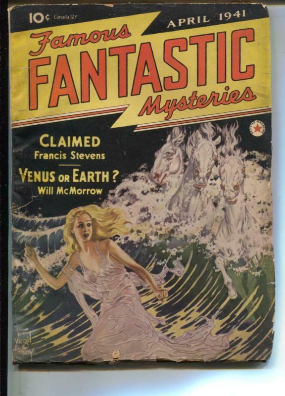 Famous Fantastic Mysteries-Pulp-4/1941-William McMorrow-Francis Steven