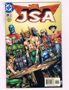 JSA #26 VF DC Comics The Return Of Hawkman Comic Book Johns 2001 DE12