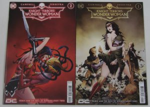 Knight Terrors: Wonder Woman #1-2 VF/NM complete series Dawn of DC ; DC