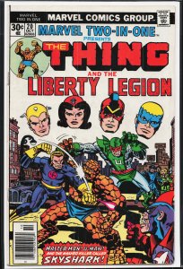 Marvel Two-in-One #20 (1976) Liberty Legion