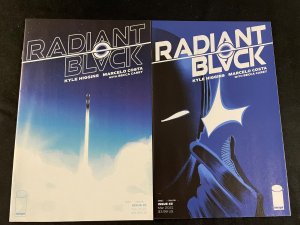 RADIANT BLACK #1, 2 VFNM Condition