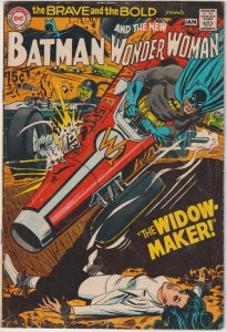 Brave and Bold #87 (Dec 69-Jan 70, DC), G-VG (3.0), Wonder Woman bondage cover