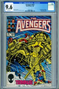 AVENGERS #257 CGC 9.6 First app Nebula Marvel comic 3990901008