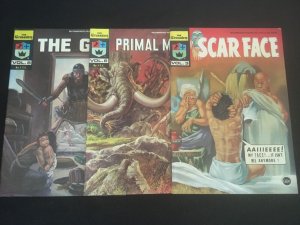 THE CRUSADERS Vol. 3, 6, 8, Scarface, Primal Man?, The Gift