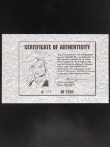 Hellina #1 (1994) Signed by Steven Zyskowski w/COA