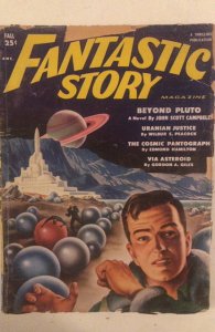 Fantastic story magazine for 1951 John Campbell story!!C all my pulps!