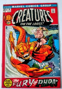 Creatures On The Loose #18 (VF/NM) 1972 Classic Bronze Age Marvel / ID#809