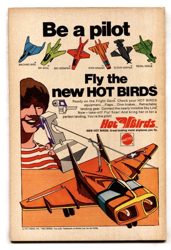 NEW GODS #3--1971--JACK KIRBY--ORION--BLACK RACER--comic book