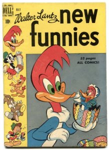 New Funnies #159 1950- WOODY WOODPECKER- Easter cover