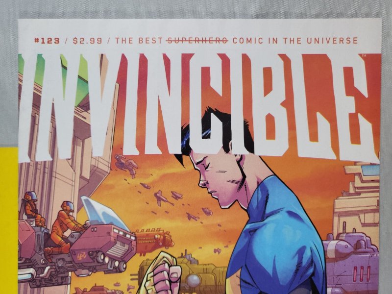 Invincible #123 2015 Image Comics Amazon Prime TV Show Robert Kirkman