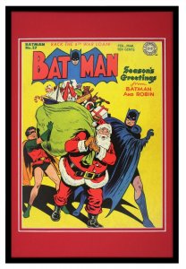 Batman #27 Santa Claus DC Comics Framed 12x18 Official Repro Cover Display 