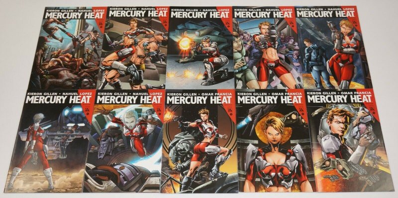 Mercury Heat #1-12 VF/NM complete series + FCBD - kieron gillen omar francia set 