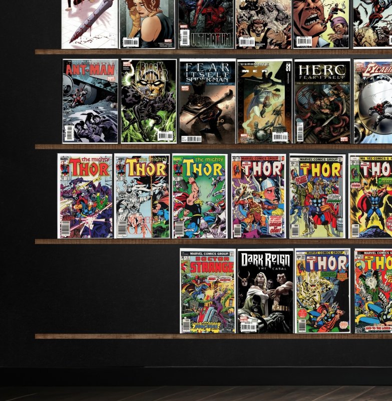 Huge Lot 150+ Comics with Thor, The Sword, Howard The Duck & More!