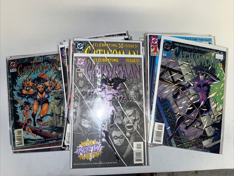 Catwoman 1st full series (1993) #0, 1-94 Annual 1-4 (VF/NM) Complete Set •Balent