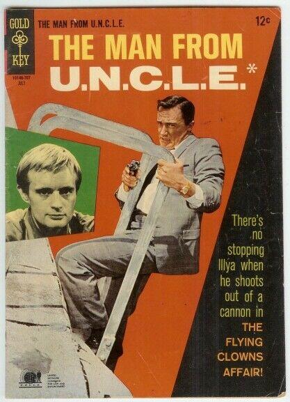 MAN FROM UNCLE (1965-1969 GOLD KEY) 13 VG PHOTOCOVER: R COMICS BOOK