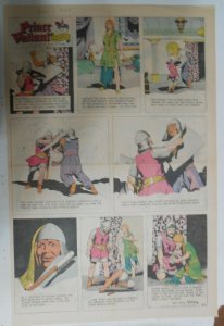 Prince Valiant Sunday #1660 by Hal Foster from 12/1/1968 Rare Full Page Size !