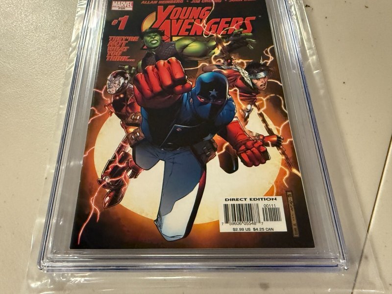 Young Avengers # 1 CGC Graded 9.4 Marvel Comic Book 1st Patriot Kate Bishop JH34