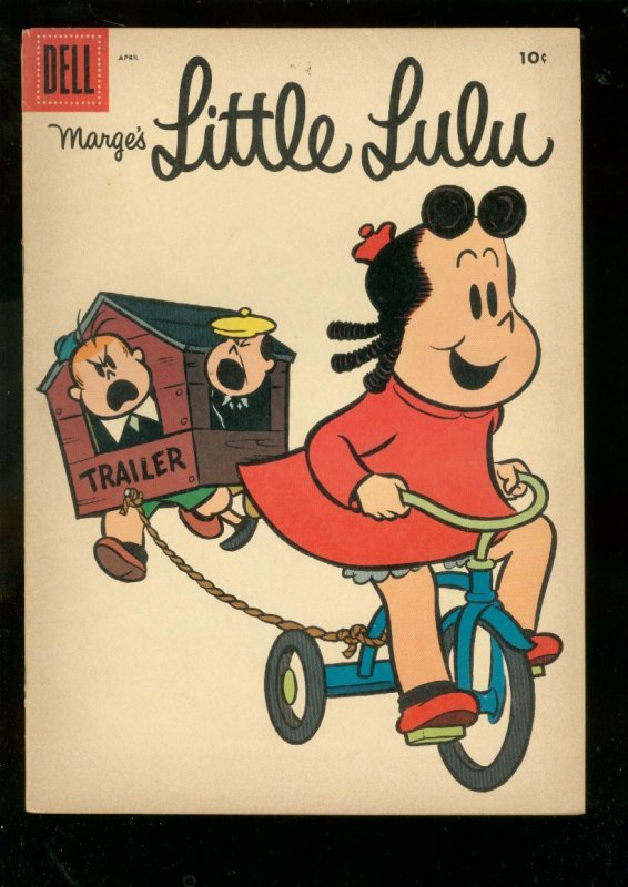 MARGE'S LITTLE LULU #94 1956-DELL COMICS-TUBBY COVER FN/VF