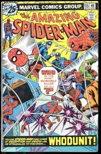 AMAZING SPIDER-MAN #155-COOL ISSUE MYSTERY ISSUE MARVEL FN