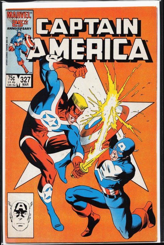Captain America #327 (1987) Captain America