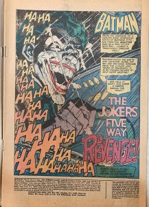 Batman 251 1st Neal Adams Joker