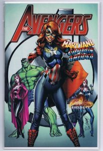 Avengers #8 J Scott Campbell Mary Jane Captain America GGA Marvel JSC SEALED 