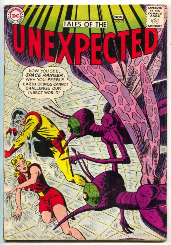 Tales Of The Unexpected #79 1963- SPACE RANGER- DC Comics VG 