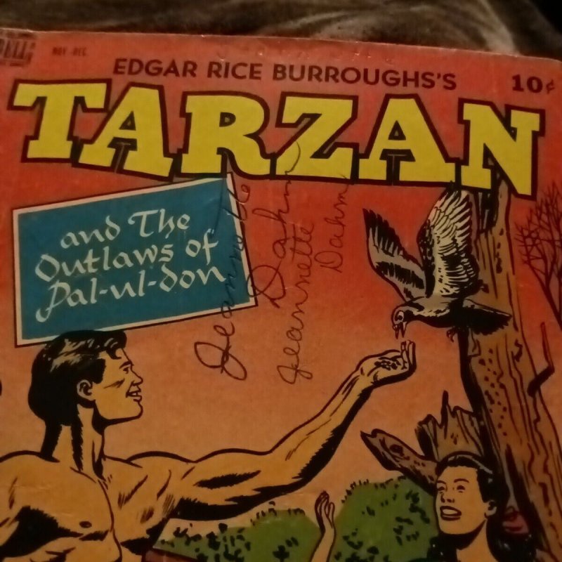 TARZAN #6 FIRST APPEARANCE TANTOR THE ELEPHANT DELL  GOLDEN-AGE 1948 comics  
