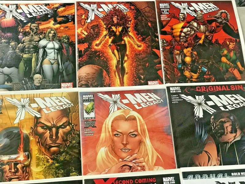 X-MEN LEGACY#208-236 NM LOT 2008 (15 BOOKS) MARVEL COMICS 
