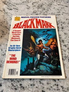 Marvel Preview # 17 VF-NM Comic Book Magazine Black Mark Blackmark 4 J390