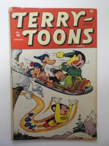 Terry-Toons Comics #40 (1946) VG Condition! ink on back cover