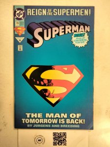Superman #78 FN-VF DC Comics comic book 11 JW48