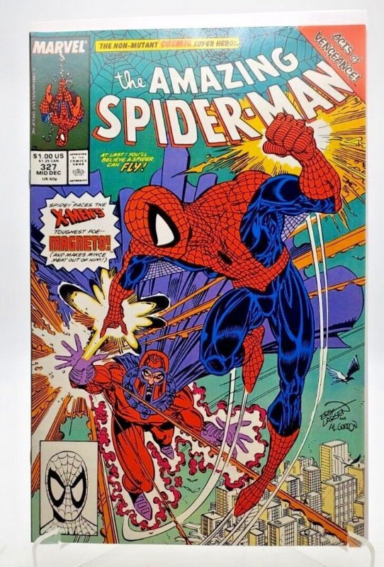 Amazing Spider Man #327 (1989) -*Cosmic Spider Man Vs Magneto* NM