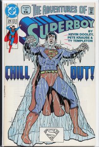 The Adventures of Superboy #21 (1991) Superboy