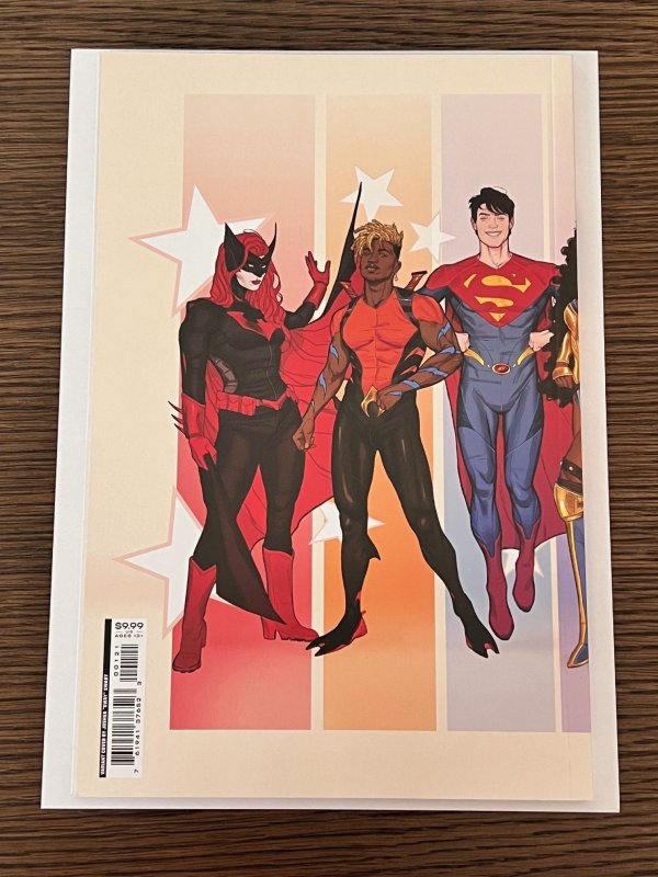 DC Pride Cover B Joshua Sway Swaby Wraparound Variant (2022). NM.