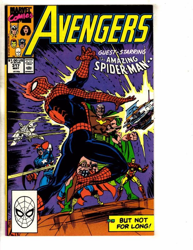 12 Avengers Marvel Comics # 311 312 313 314 315 317 318 325 326 360 + 17 18 J271