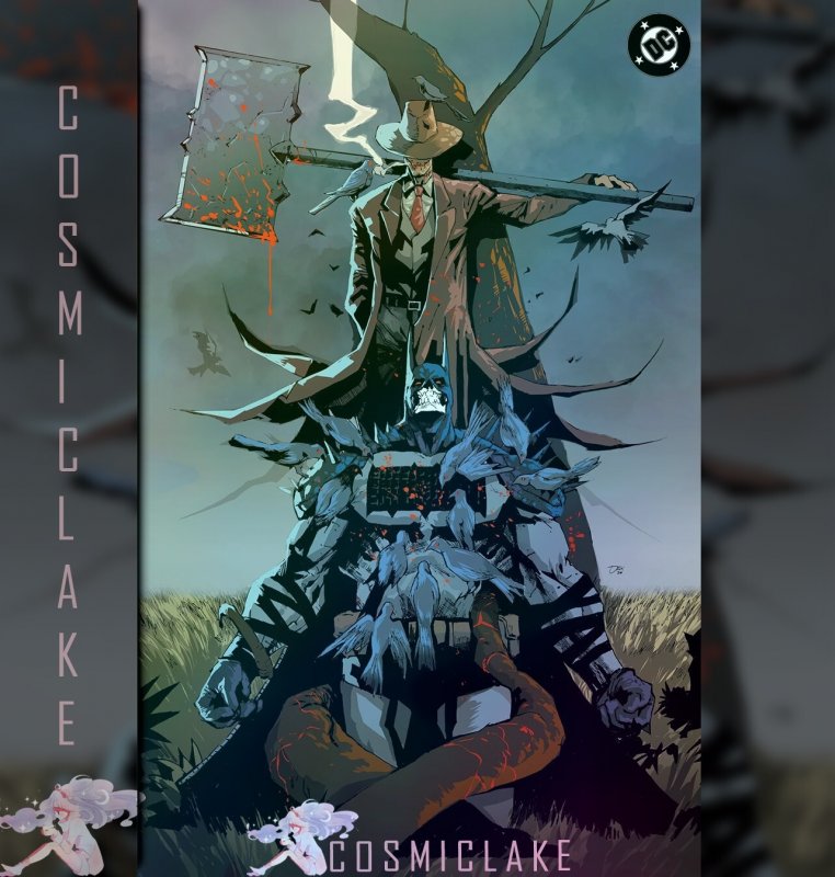 ABSOLUTE BATMAN #19 SOY SCARECROW FOIL VIRGIN VARIANT LTD 750 COA PRESALE 4/22☪