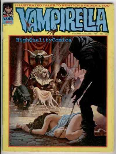 VAMPIRELLA #20, FN+, Warren, Vampire, Maroto, Dead,1969, Magazine, Vengeance