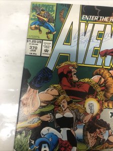 Avengers (1994) # 370 (FN/VF) Variant •Signed Geof Isherwood • Marvel Comics
