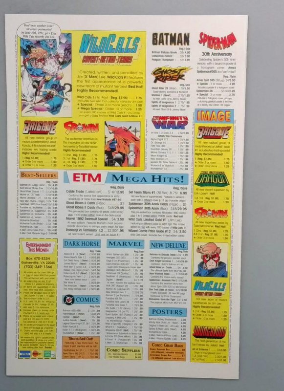 Spawn #1, NM Todd McFarlane Image, 1992