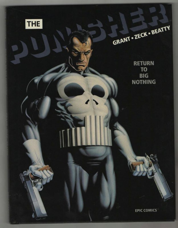 Marvel Graphic Novel! The Punisher: Return to Big Nothing! HB/DJ! First Print!